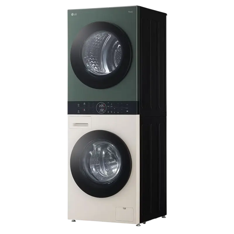 Mașină de spălat cu uscător LG WT1210EGF Verde