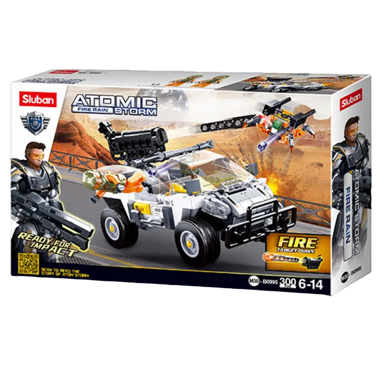 Конструктор Sluban Atomic Storm - Annihilation Operation Разноцветный