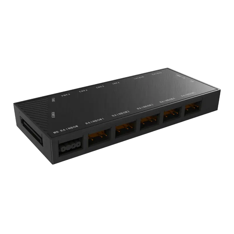 Controler Ventilatoare Gamemax PWM+RAINBOW Controller V2.0