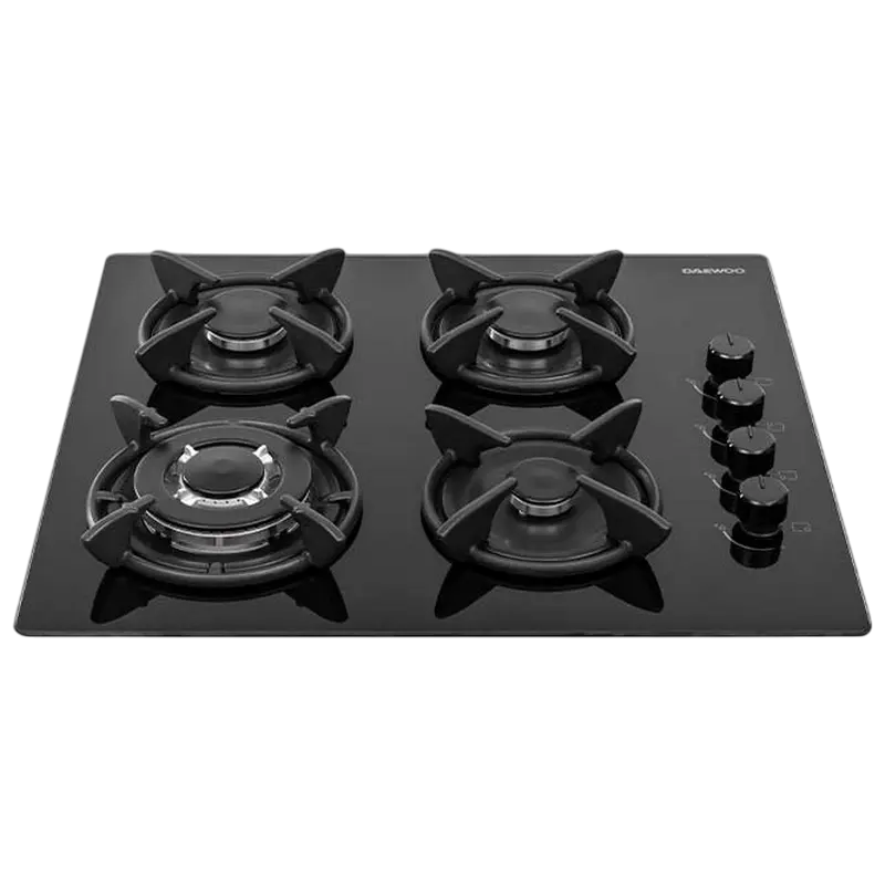 Газовая варочная панель Daewoo BH6GKR41BNM Черный