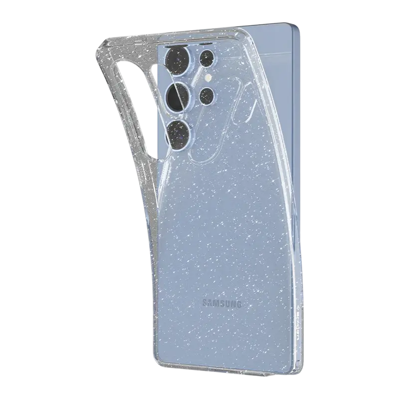 Husă Spigen Samsung Galaxy S25 Liquid Crystal Liquid Crystal Cristal cu sclipici