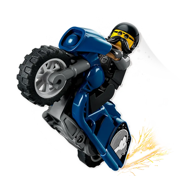 Конструктор LEGO Touring Stunt Bike Черный
