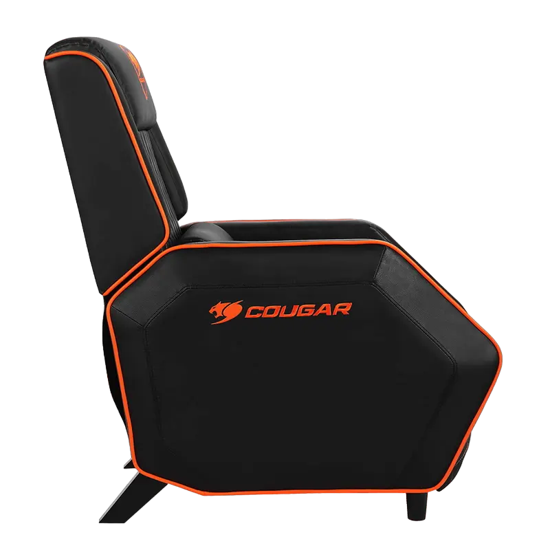 Игровое кресло Cougar Ranger ПВХ Кожа Черный/Оранжевый