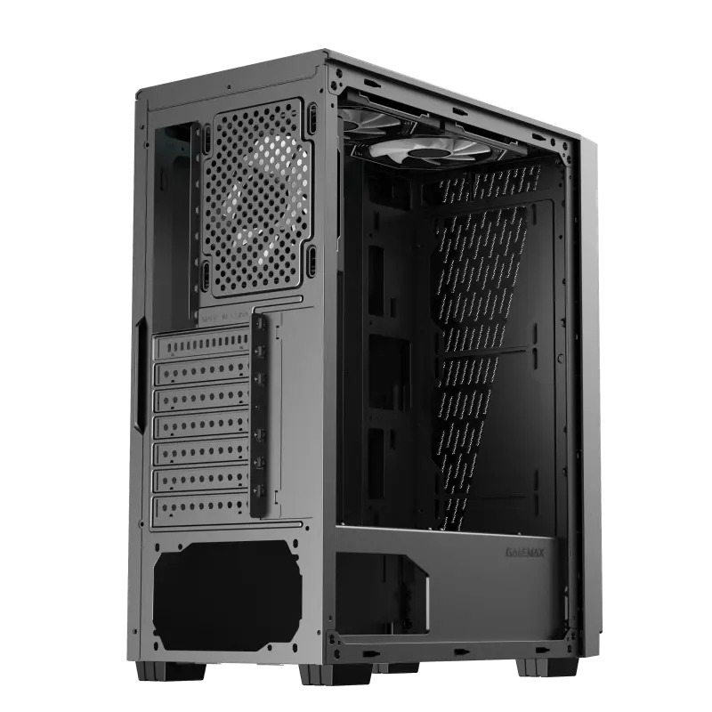 Компьютерный корпус Gamemax PRISM BK Midi-Tower Черный