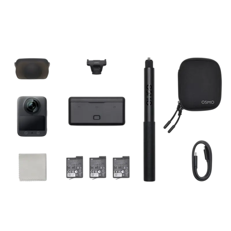 Экшн-камера DJI Osmo 360 Adventure Combo Черный