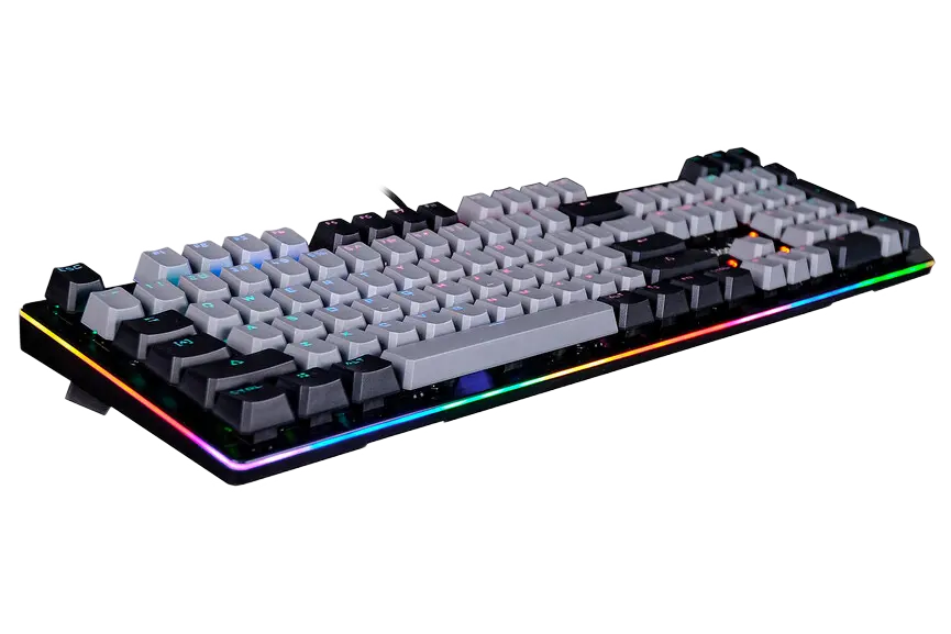 Клавиатура Bloody B828N Механический Серый