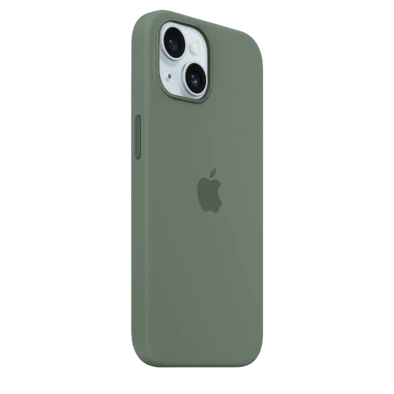 Чехол Apple iPhone 15 Silicone Case MagSafe Силиконовый Чехол Кипарис