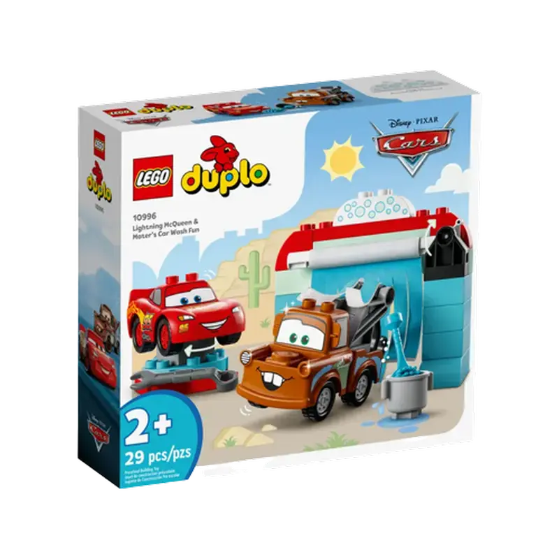 Конструктор LEGO Lightning McQueen & Mater's Car Wash Fun Разноцветный