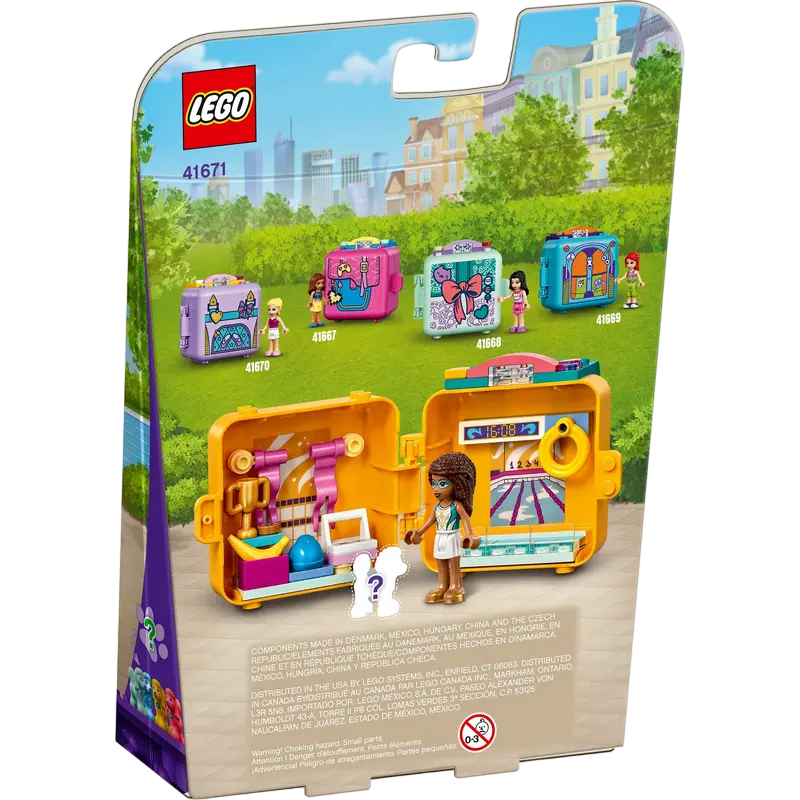 Конструктор LEGO Andrea's Swimming Cube Жёлтый