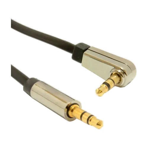 Аудиокабель Cablexpert CCAP-444L-1M Черный