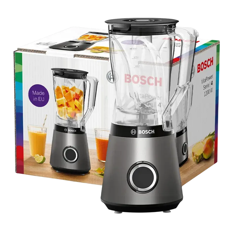 Стационарный блендер Bosch VitaPower MMB6141S Серебристый