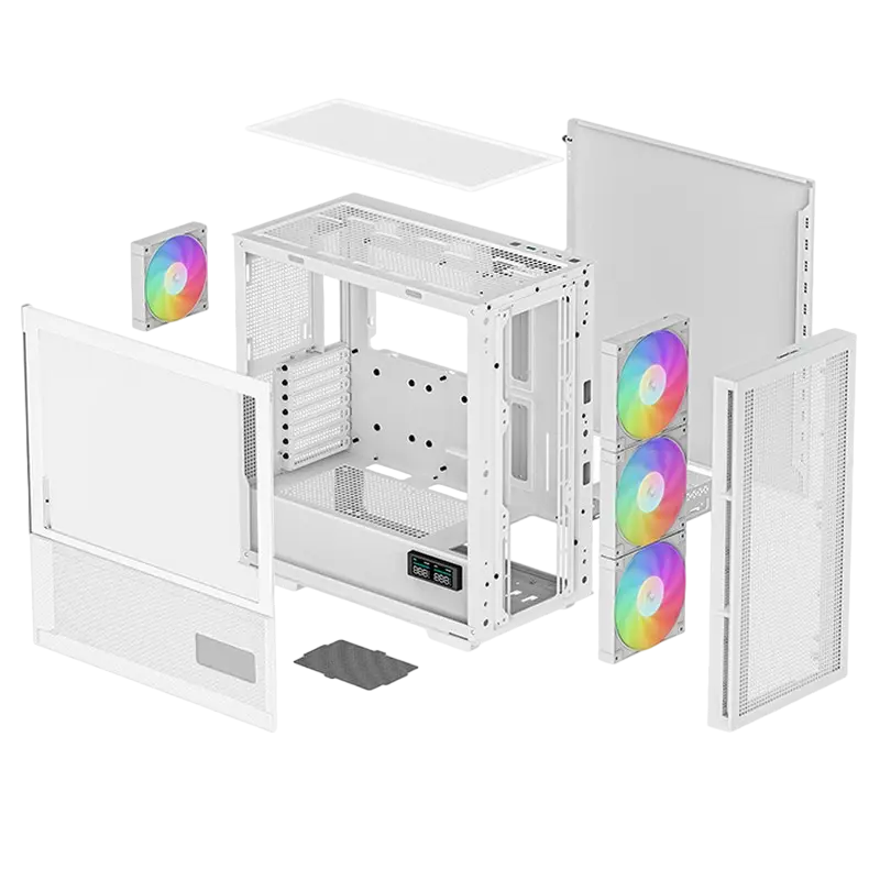 Carcasă PC Deepcool CH560 Digital WH Midi-Tower Alb