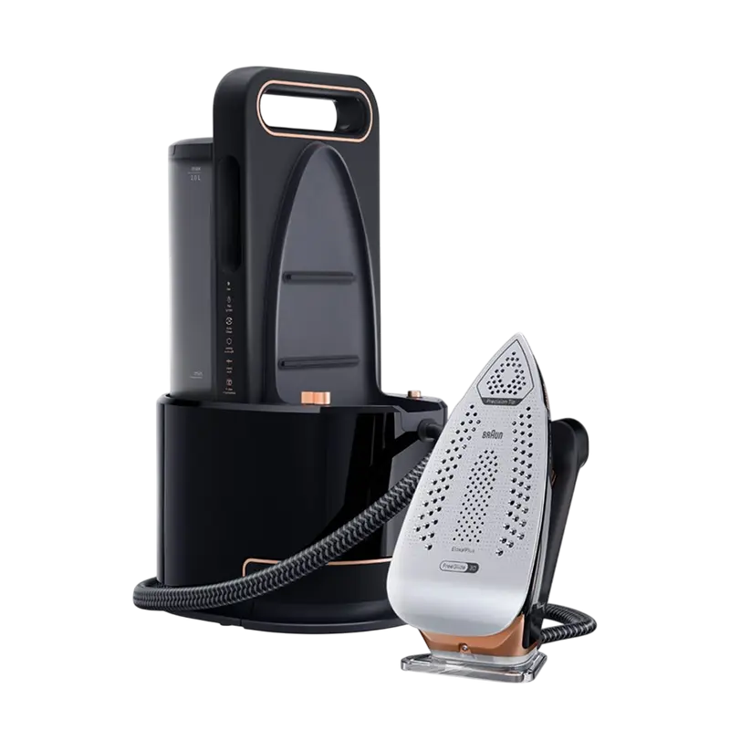 Утюг с парогенератором Braun IS9090BK Чёрный