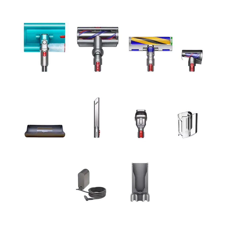 Вертикальный Пылесос Dyson V15s Detect Submarine Серебристый