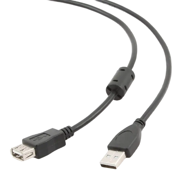 Cablu prelungitor Cablexpert CCF-USB2-AMAF-6 Negru