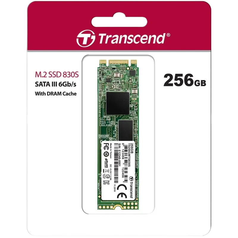 Накопитель SSD Transcend 830S 256GB