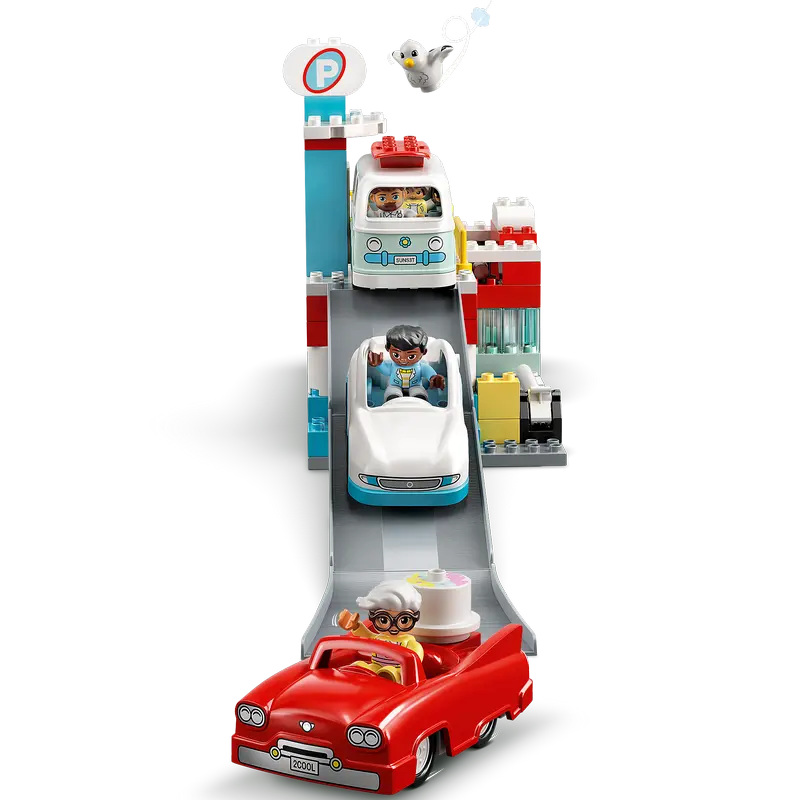 Constructor LEGO Parking Garage and Car Wash Multicolor