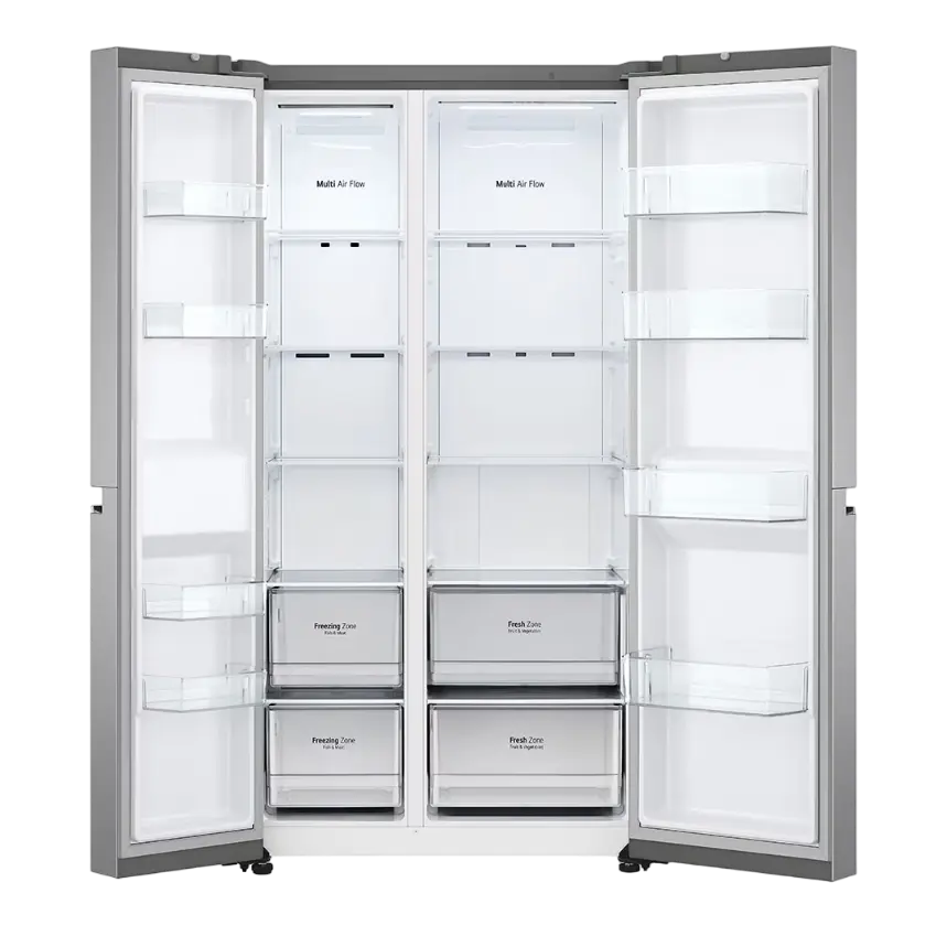 Холодильник LG GSBV70PZTM Серебристый