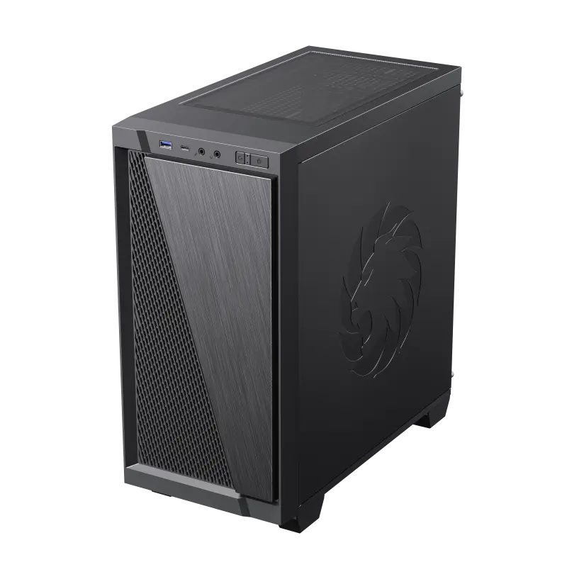 Carcasă PC Gamemax M61 Midi-Tower Negru