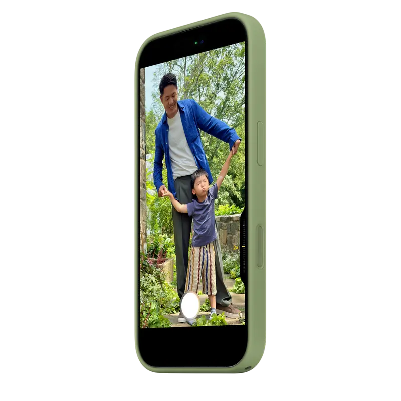 Husă Apple iPhone 17 Silicone Case with MagSafe A3558 Silicone Case with MagSafe Light Moss