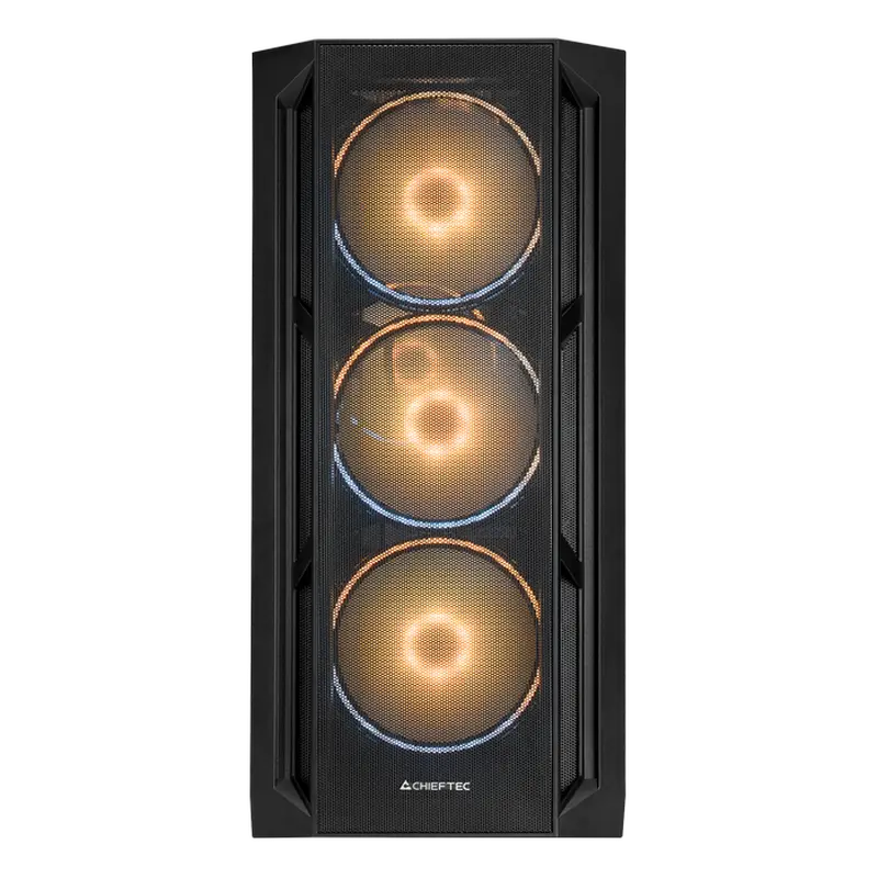 Компьютерный корпус Chieftec GA-01B-L-OP Midi-Tower Черный