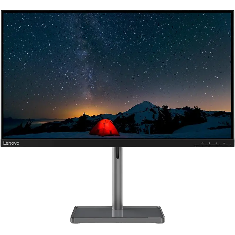 Монитор Lenovo L28u-35 Чёрный | Серебристый