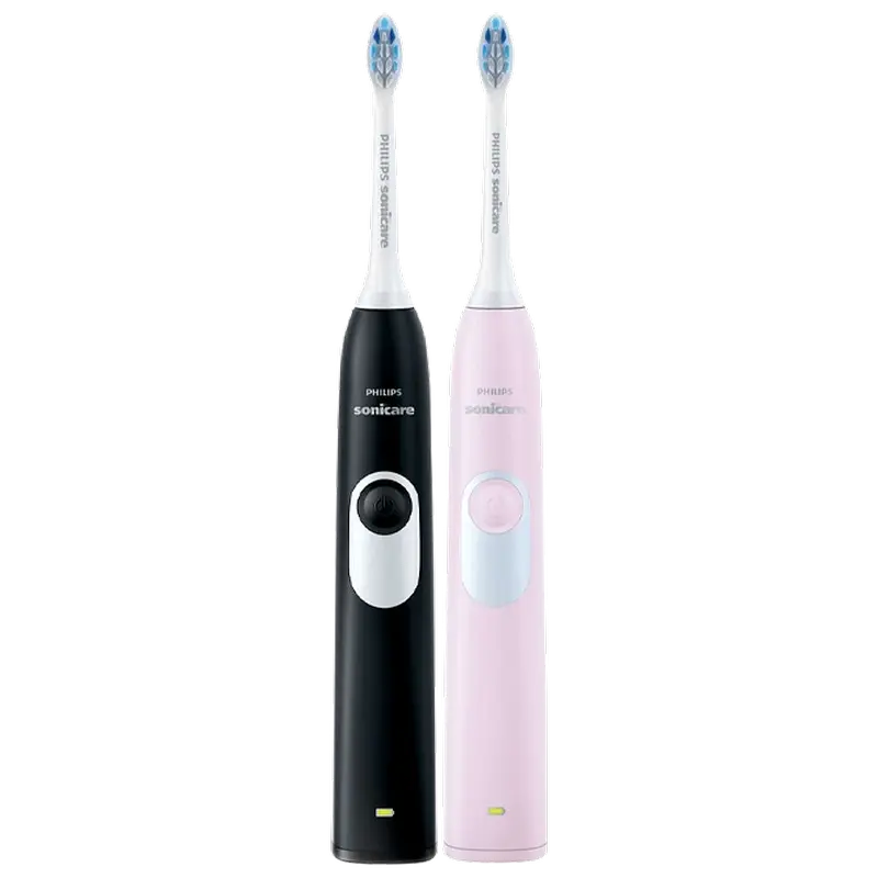 Periuța de dinți electrică sonică Pentru adulți Philips Sonicare 2 Series Gum Health Negru și roz