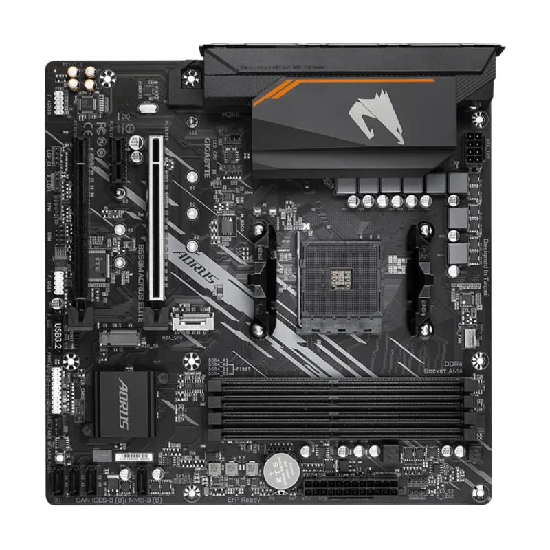 Материнская плата Gigabyte B550M AORUS ELITE AM4 Micro-ATX