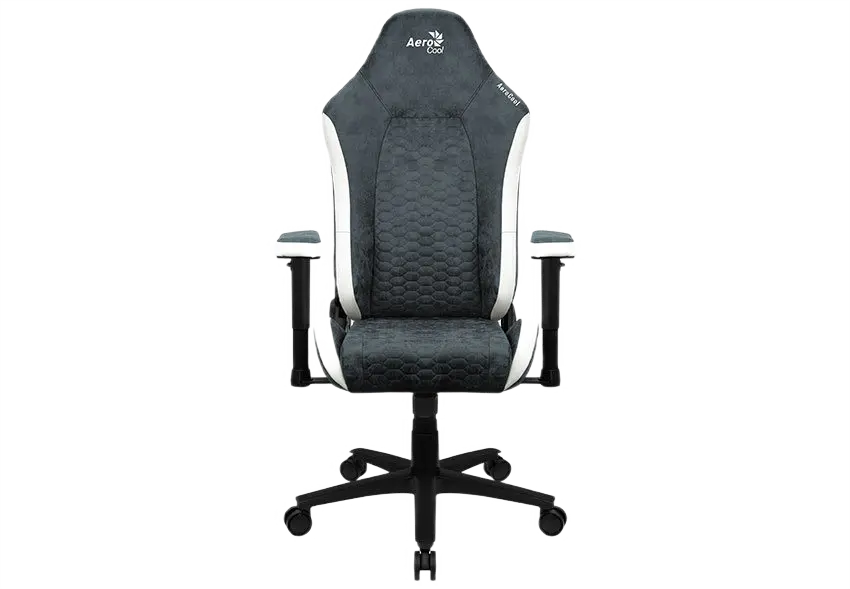 Scaun Gaming AeroCool Crown AeroSuede PU Piele Albastru