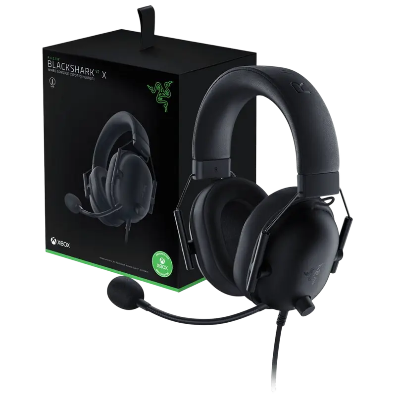 Наушники Razer BlackShark V2 X for Xbox Чёрный