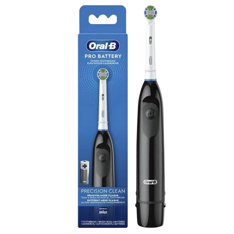 Электрическая зубная щетка Для взрослых Braun Pro Battery DB5 Чёрный