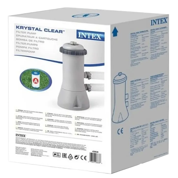 Аксессуары для бассейна Intex Krystal Clear Серый