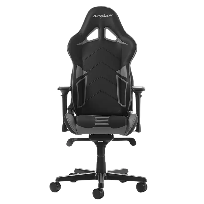 Scaun Gaming DXRacer Racing GC-R131-NG PU Piele Negru/Gri