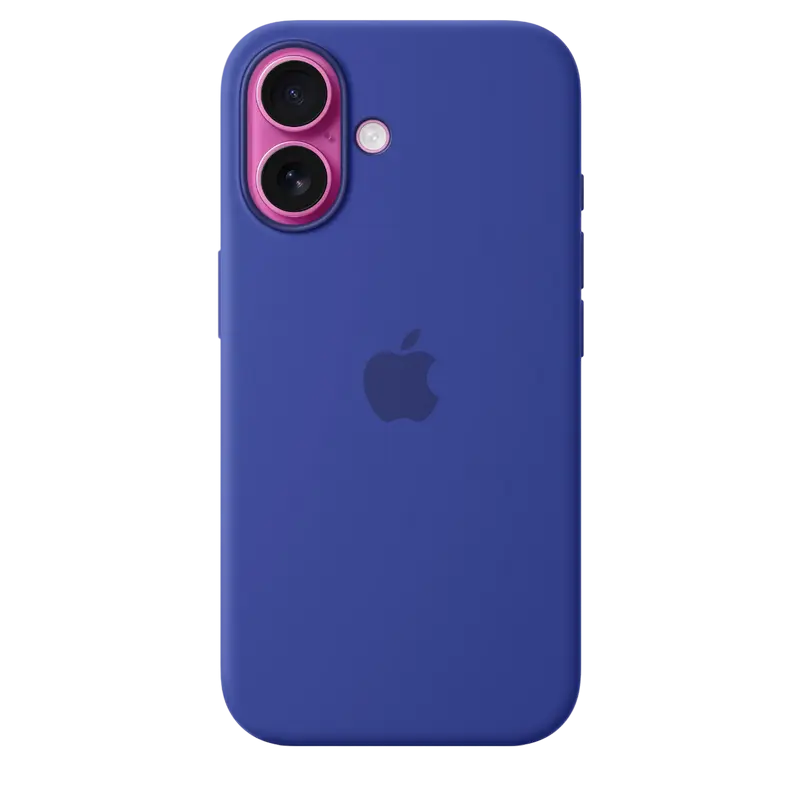 Чехол Apple iPhone 16 Silicone Case MagSafe A3313 Silicone Case with MagSafe Ультрамарин
