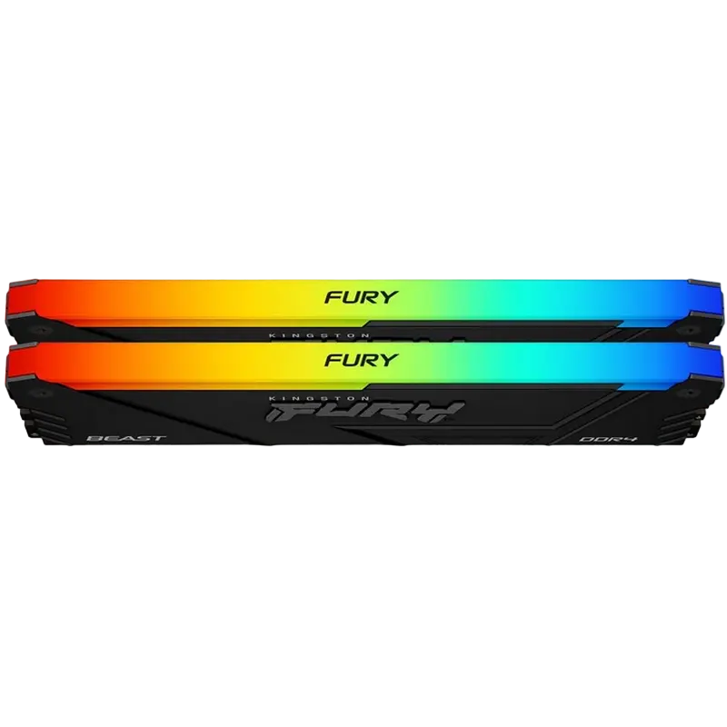 Memorie RAM Kingston FURY Beast RGB FURY Beast 64GB Negru