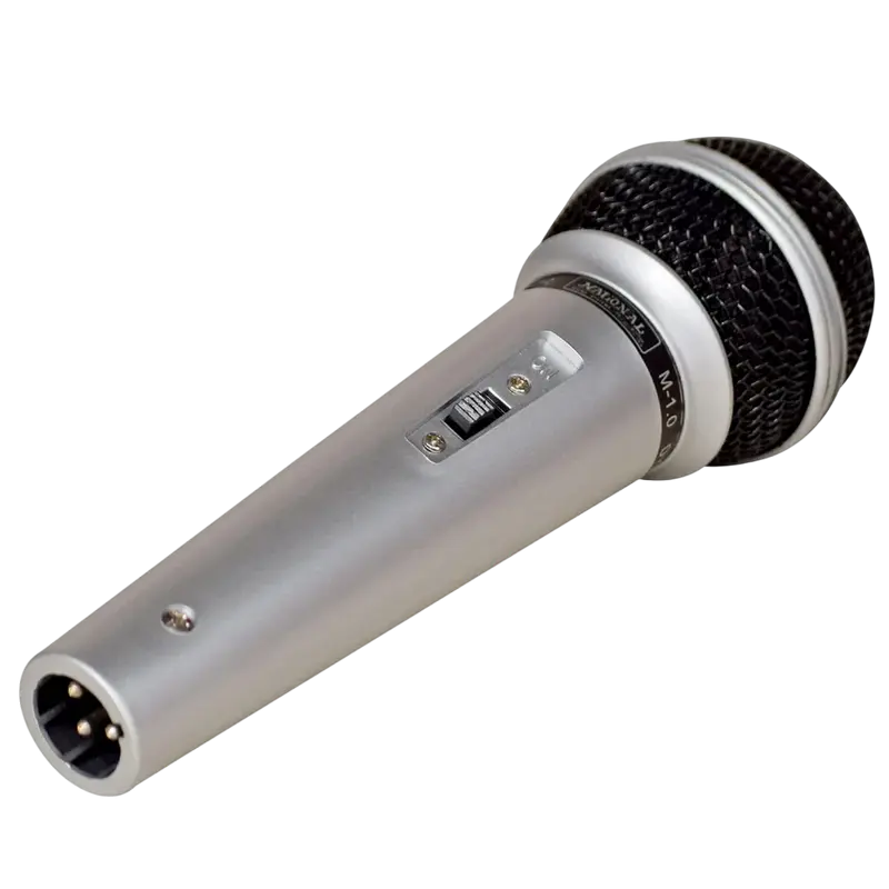 Караоке микрофон Thomson M151 Проводной аналоговый,Беспроводной Серебристый