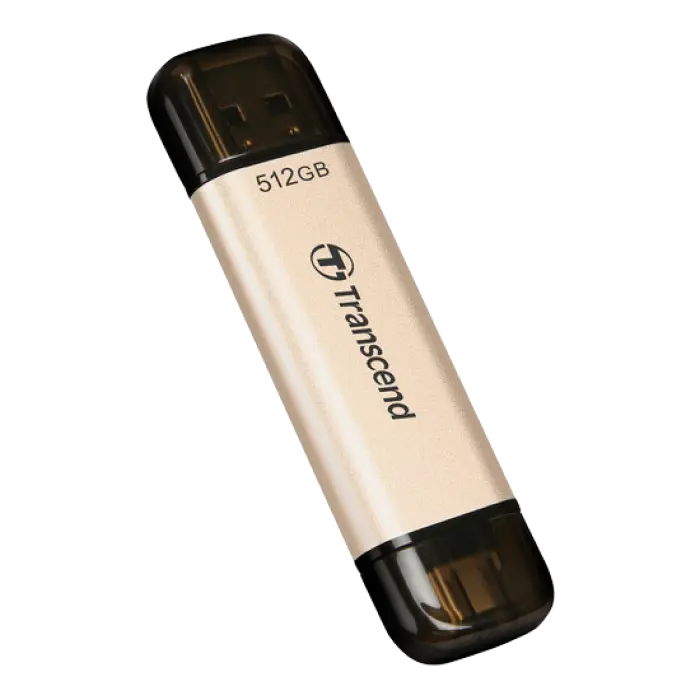 USB Flash накопитель Transcend JetFlash 930C 512ГБ Gold