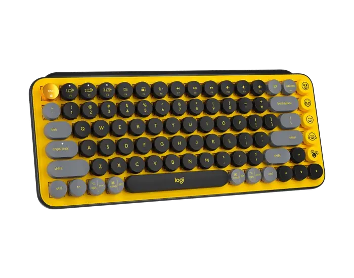 Клавиатура Logitech POP Keys Механический Жёлтый