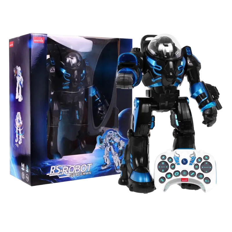 Радиоуправляемая игрушка Rastar Robot Spaceman Черный/Синий