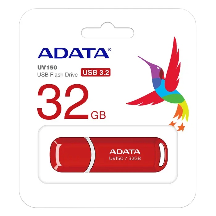 USB Flash накопитель ADATA UV150 32ГБ Красный