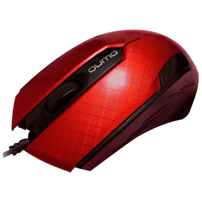 Мышь QUMO M14 Проводное Красный