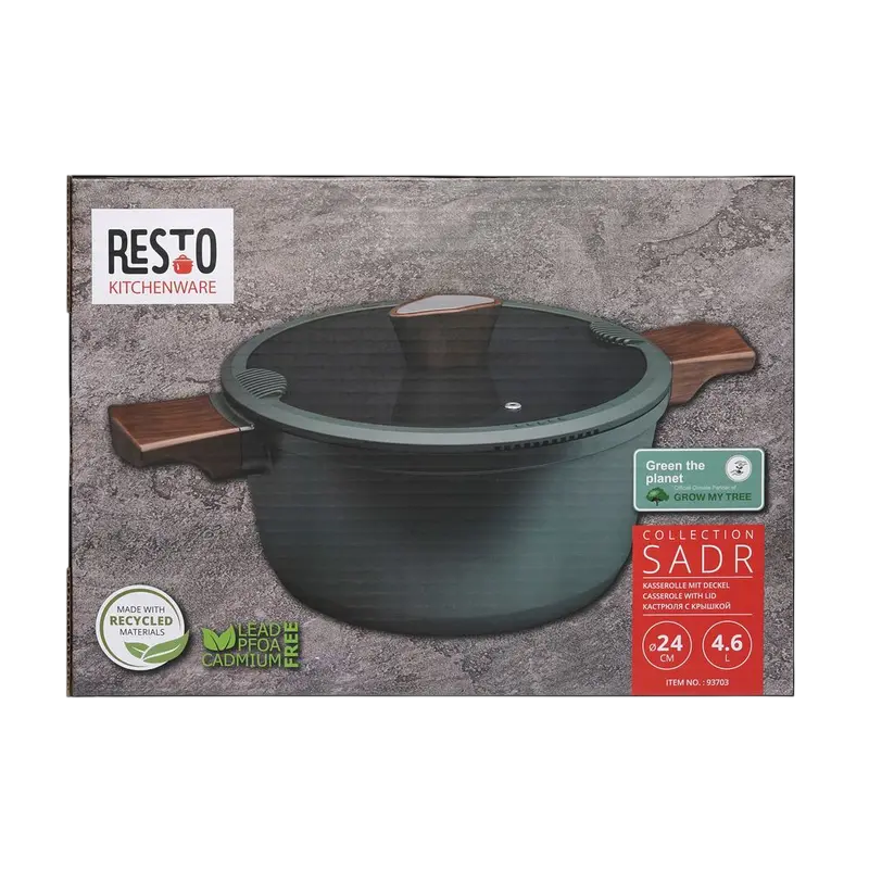 Кастрюля RESTO Sadr SADR Зелёный