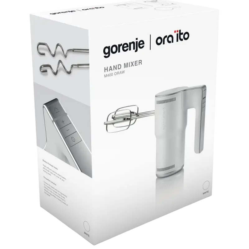 Миксер ручной Gorenje M400ORAW Белый