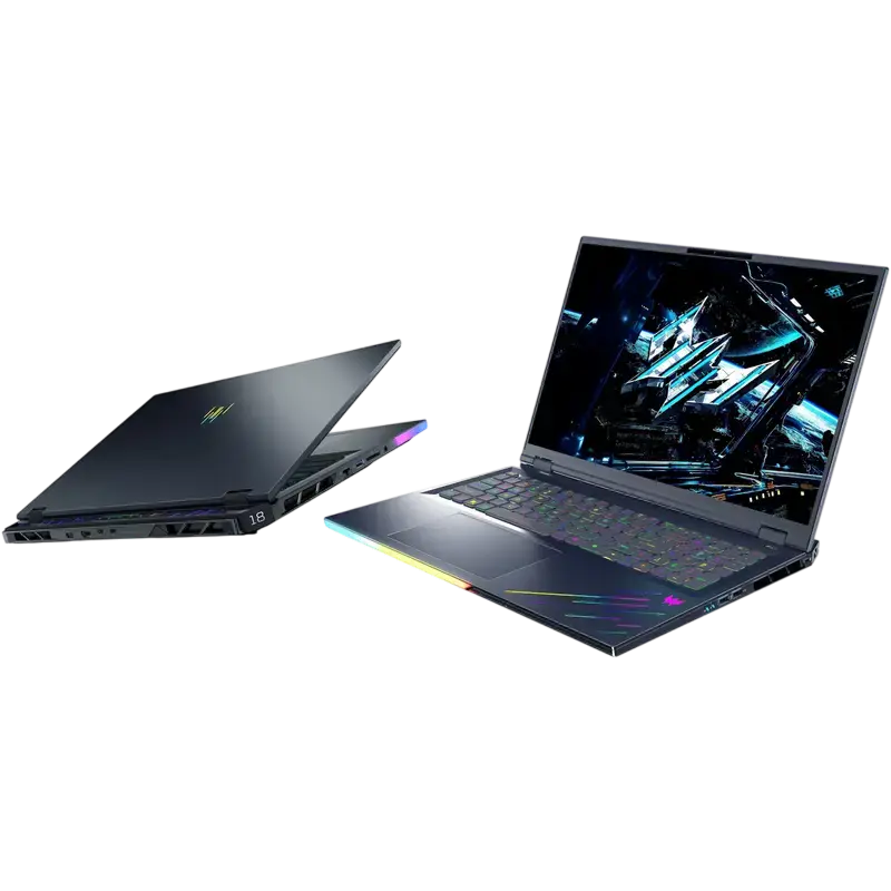 Игровой ноутбук Acer Predator Helios 18 AI PH18-73 Abyssal Black