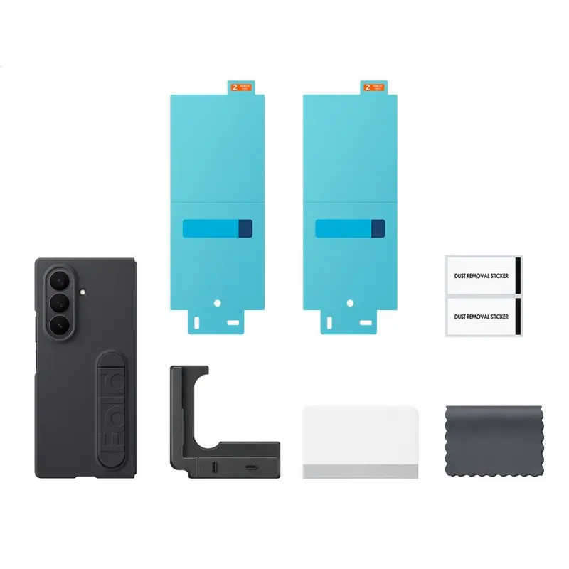 Чехол Samsung Galaxy Fold 7 Silicone Case Силиконовый Чехол Чёрный