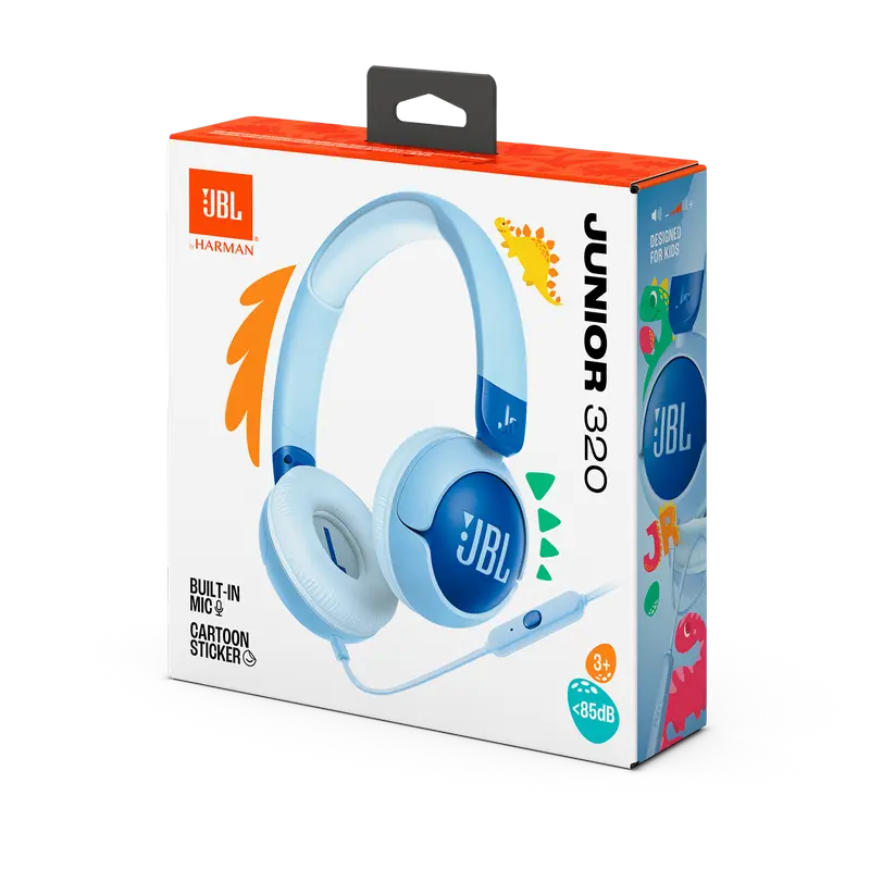 Наушники JBL JR320 Синий