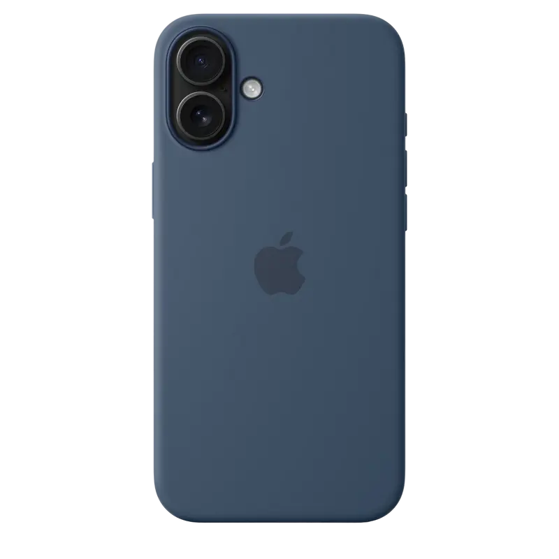 Чехол Apple iPhone 16 Plus Silicone Case MagSafe A3314 Silicone Case with MagSafe Denim