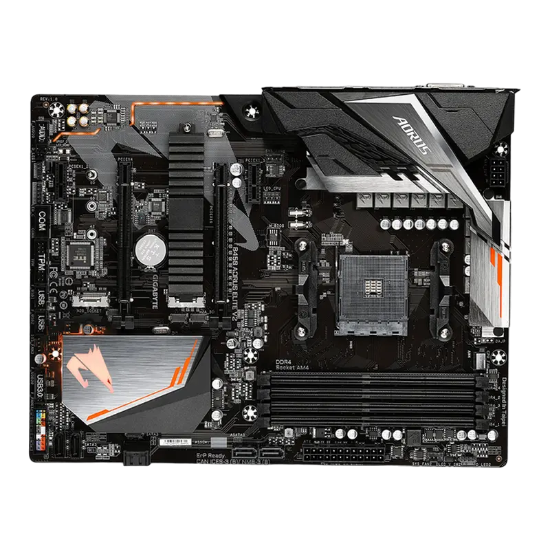 Материнская плата Gigabyte B450 AORUS ELITE V2 AM4 ATX