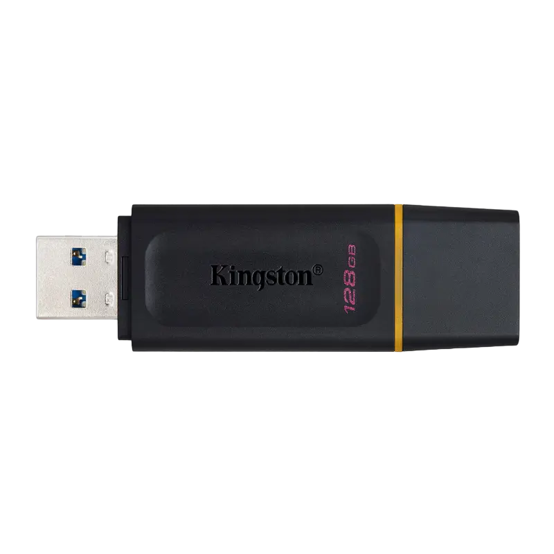USB Flash накопитель Kingston DataTraveler Exodia 128ГБ Чёрный/Жёлтый