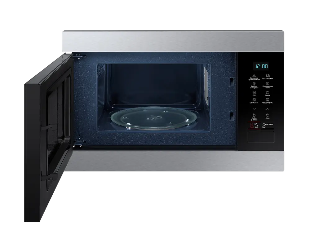 Микроволновая печь Samsung MG22M8074AT/BW Нержавеющая сталь